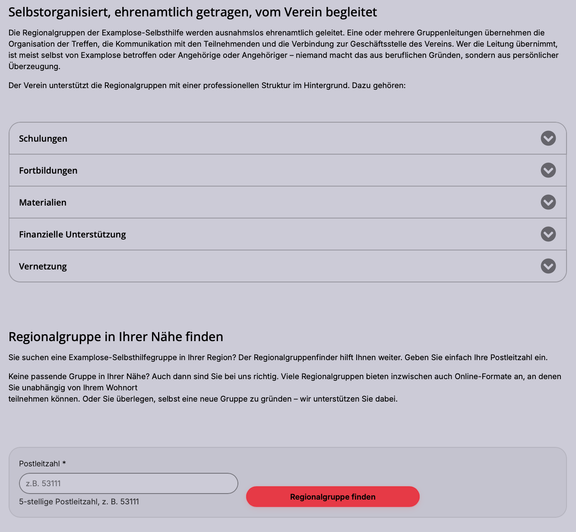 Bild Regionalgruppensuche